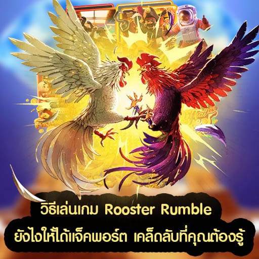 วิธีเล่นเกม Rooster Rumble ยังไงให้ได้แจ็คพอร์ต เคล็ดลับที่คุณต้องรู้ Cover